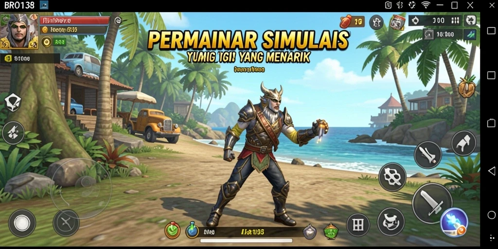 Tangkapan layar gameplay BRO138 yang menampilkan situasi interaktif.