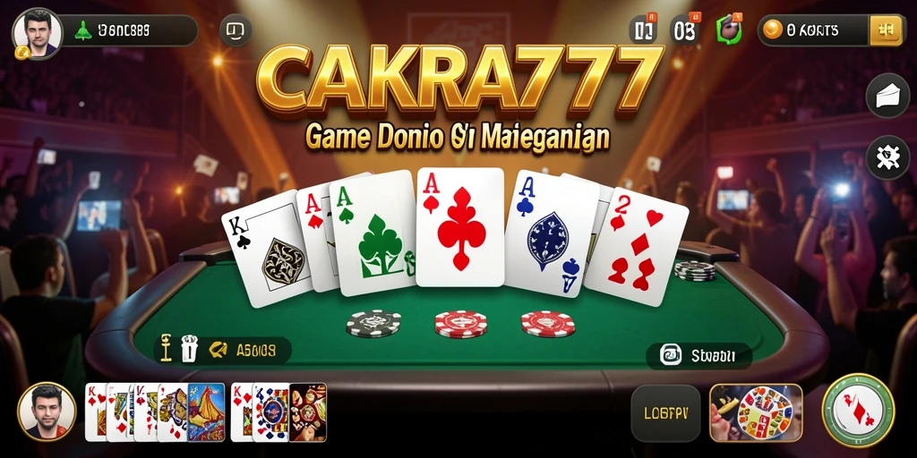 Tampilan gameplay seru pada CAKRA777 yang penuh tantangan.