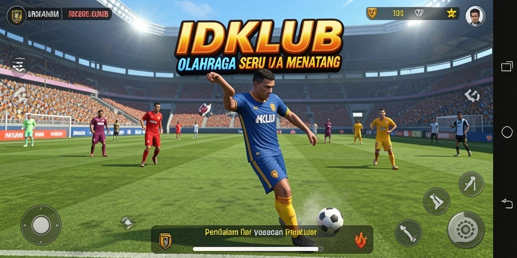 Tampilan gameplay menegangkan di IDKLUB.