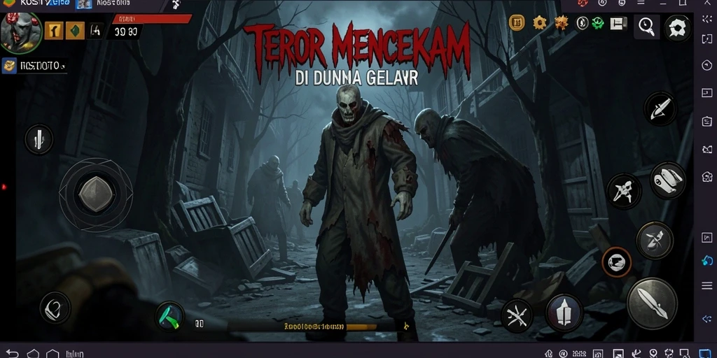 Screenshot menampilkan momen menegangkan dalam game KOSTOTO.