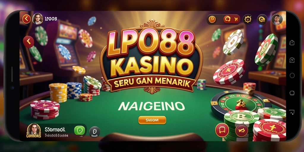 Screenshot gameplay LPO88 menampilkan suasana kasino yang mendebarkan.