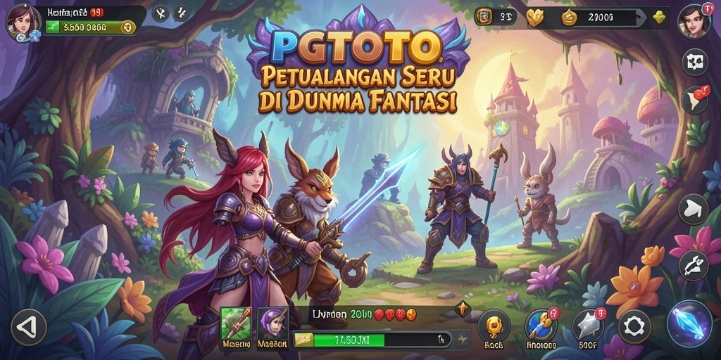 Screenshot PGTOTO menampilkan momen aksi seru dalam petualangan.